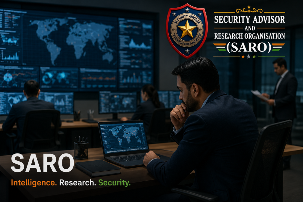 SARO – Security Advisor and Research Organisation Intelligence, Research and Security Operations Center