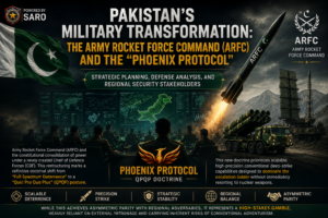 Pakistan's Military Transformation: Army Rocket Force Command (ARFC) and the Phoenix Protocol – Strategic Defense Analysis by SARO