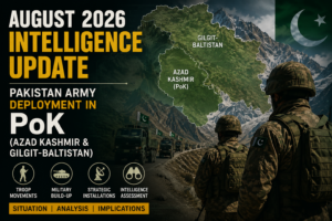 Pakistan Army deployment in PoK, Azad Kashmir and Gilgit-Baltistan – August 2026 intelligence update